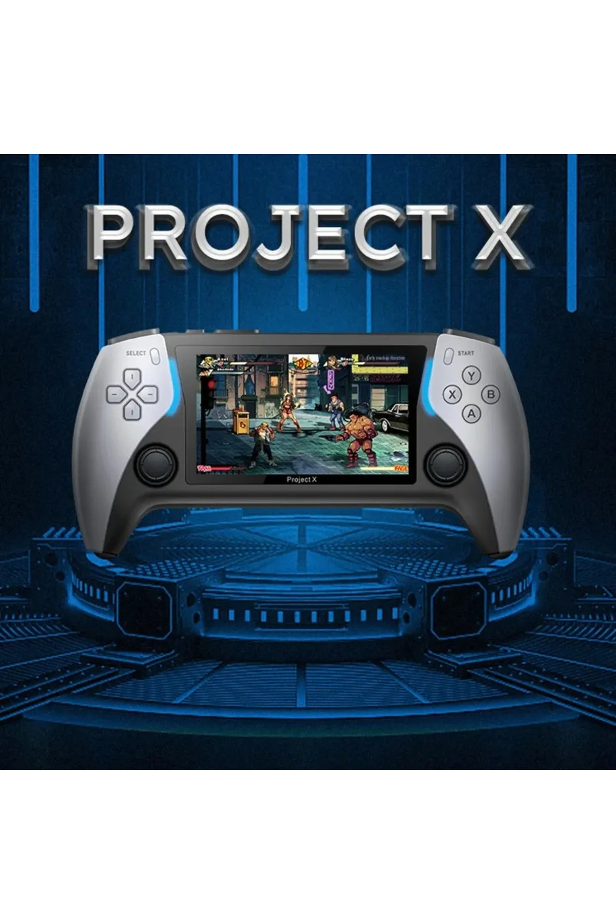 Bilişim Burada Project x 4-3inç IPS Hd Ekran 10000+ Oyunlu Retro Arcade Oyun Konsolu Atari